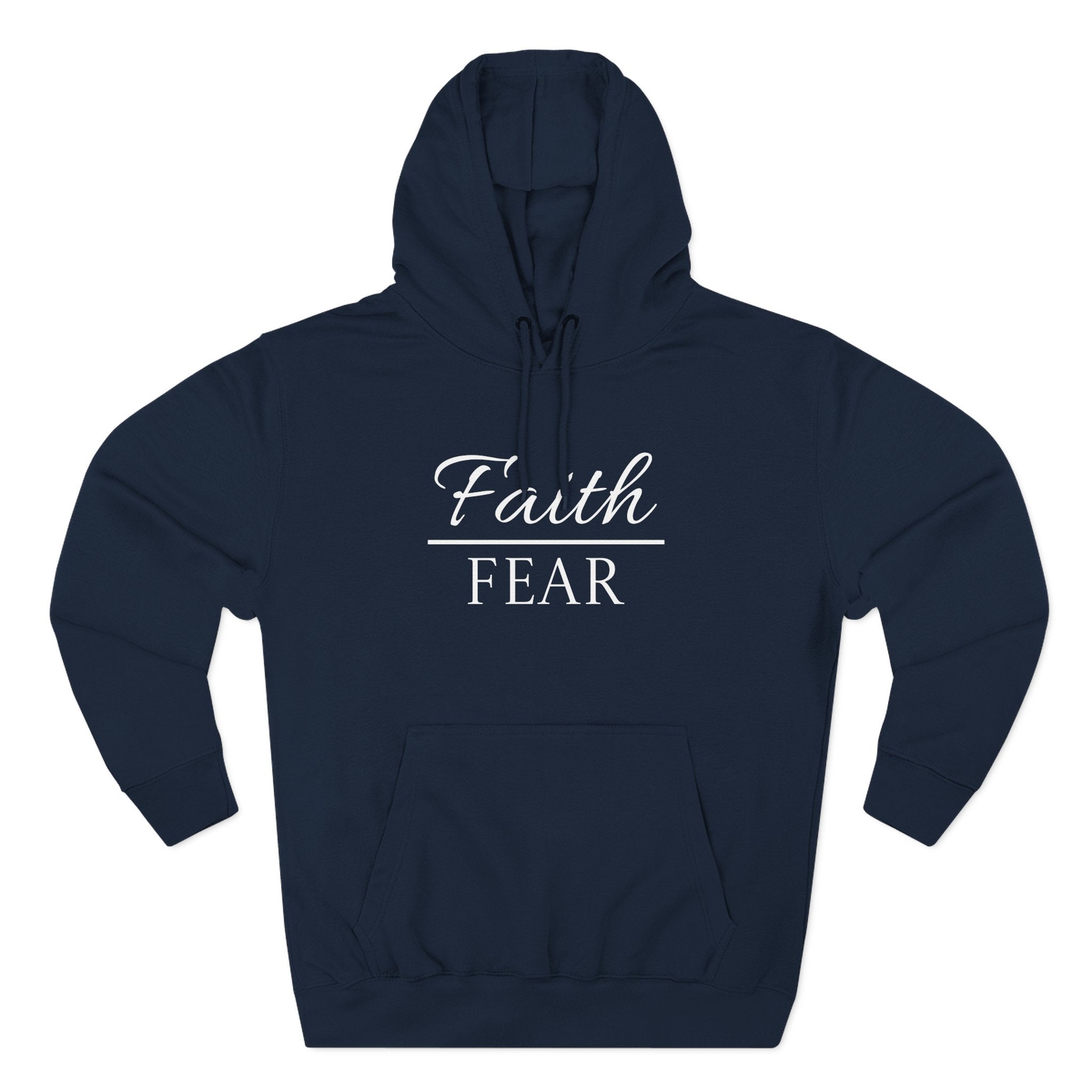 Fleece Hoodie - Faith over Fear