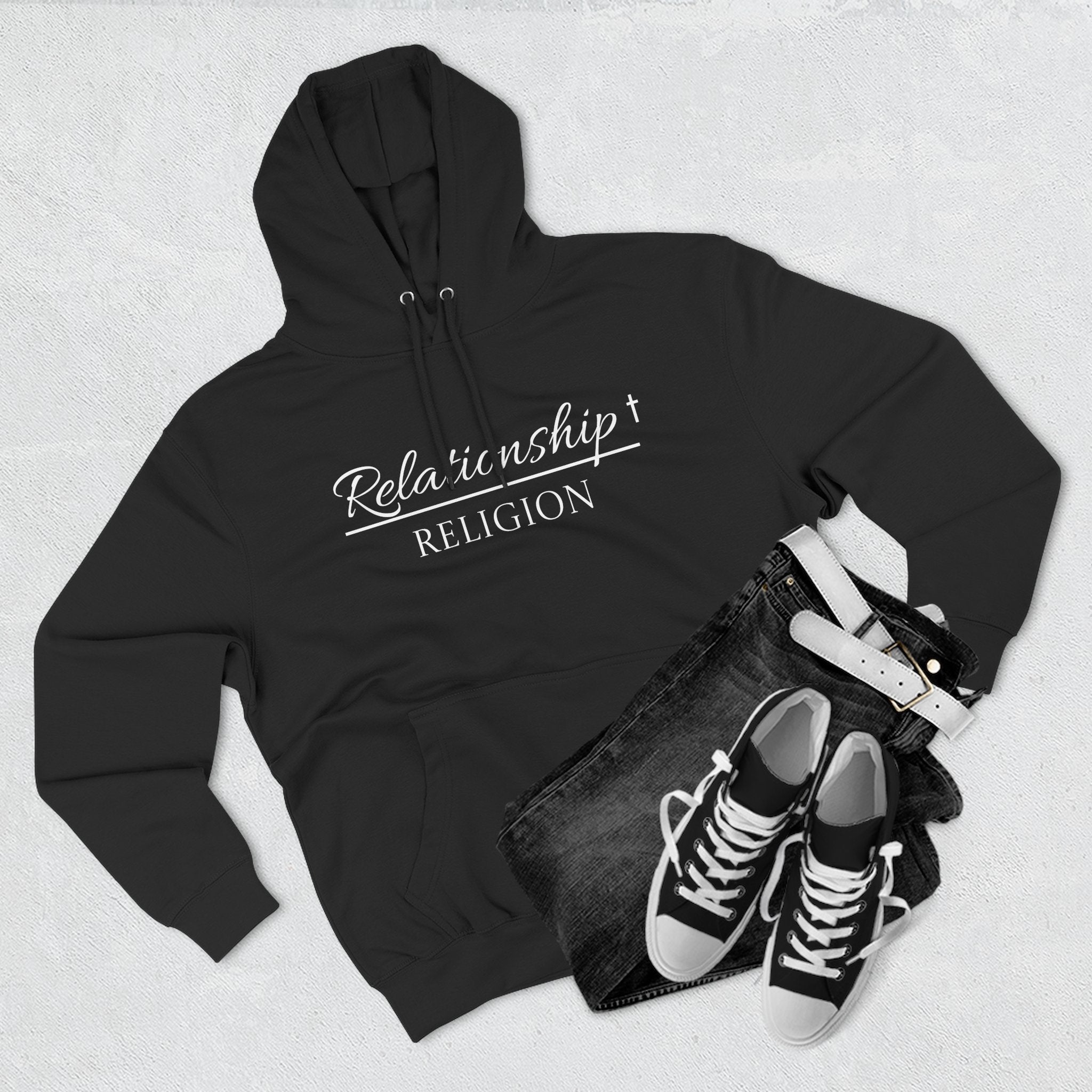 Fleece Hoodie - Relationship over Religion