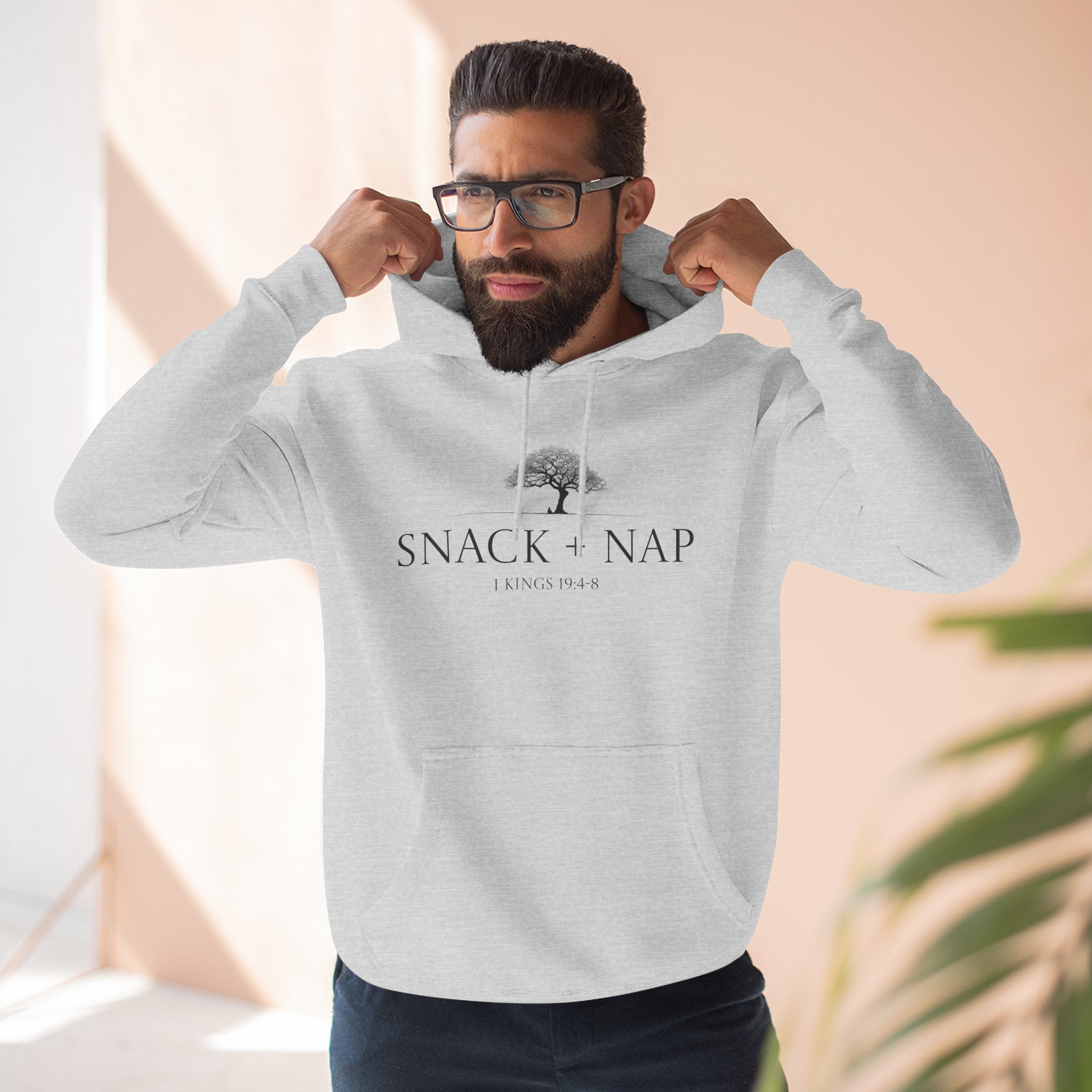 Christian Fleece Hoodie - Snack and a Nap
