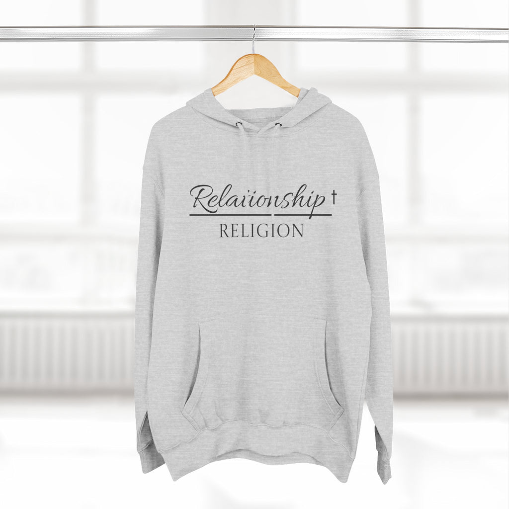 Fleece Hoodie - Relationship over Religion