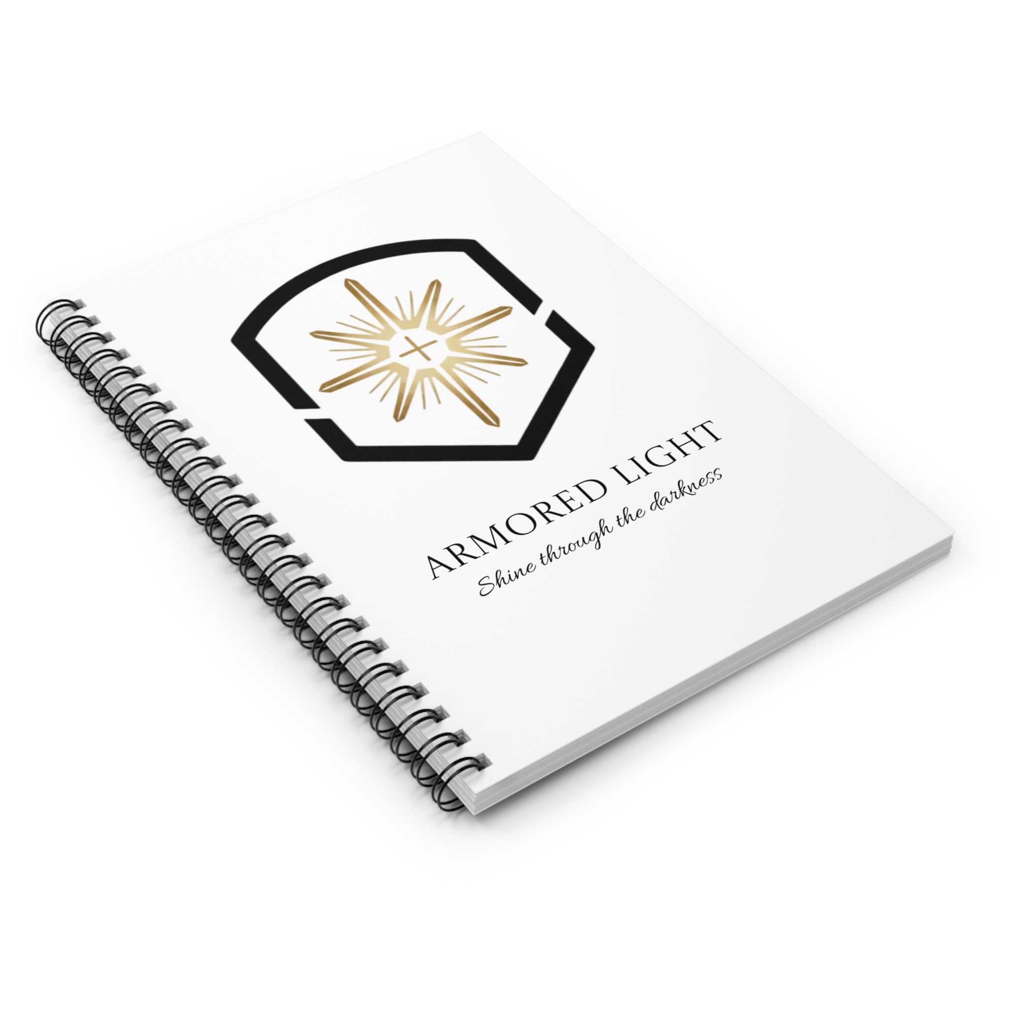 Spiral Notebook - Armored Light