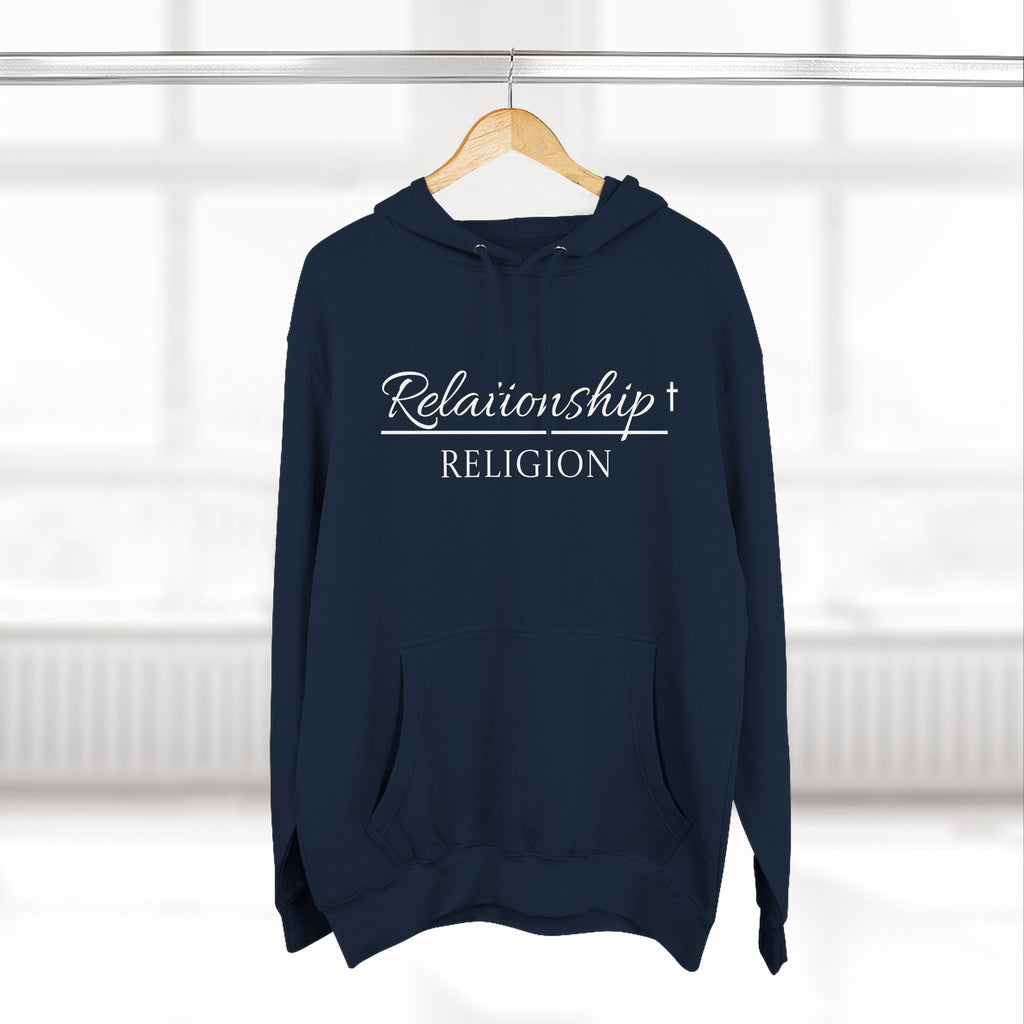 Fleece Hoodie - Relationship over Religion
