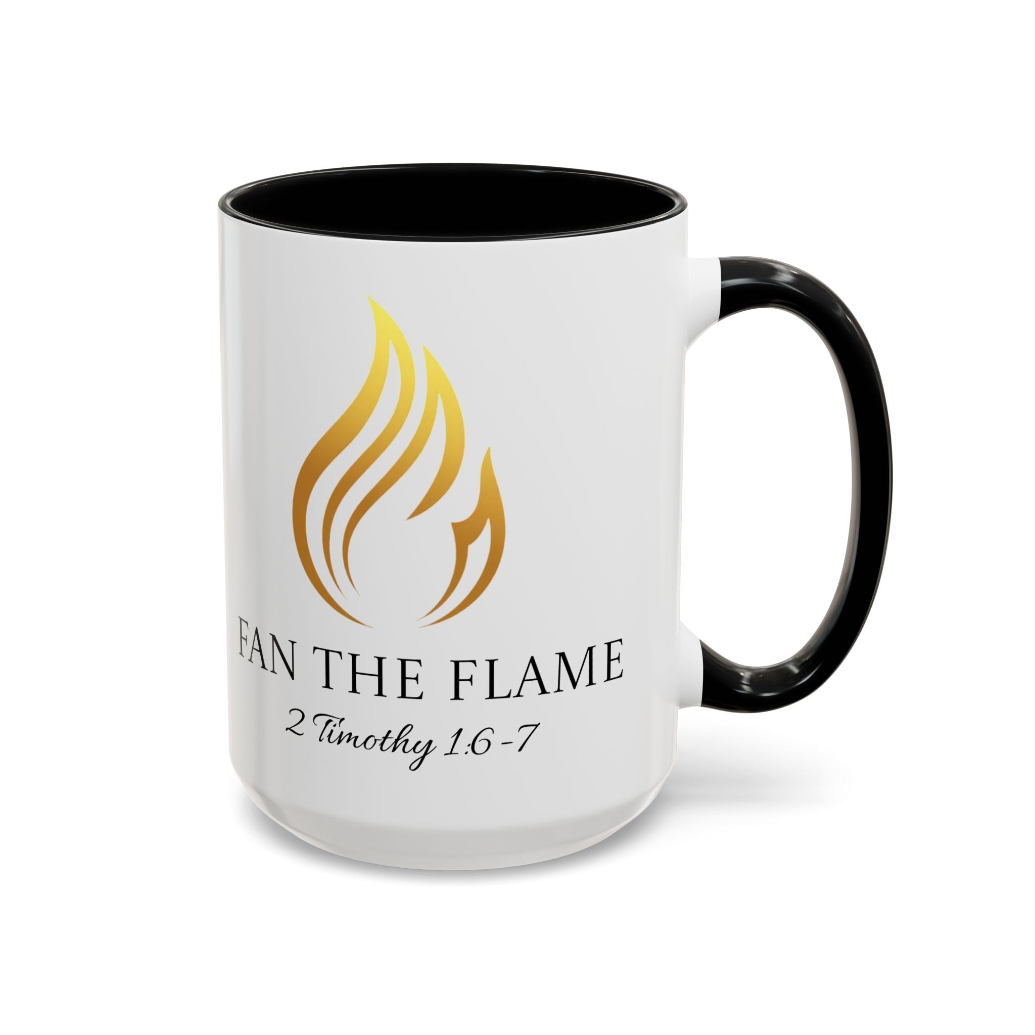 Mug - Fan the Flame (15oz White)