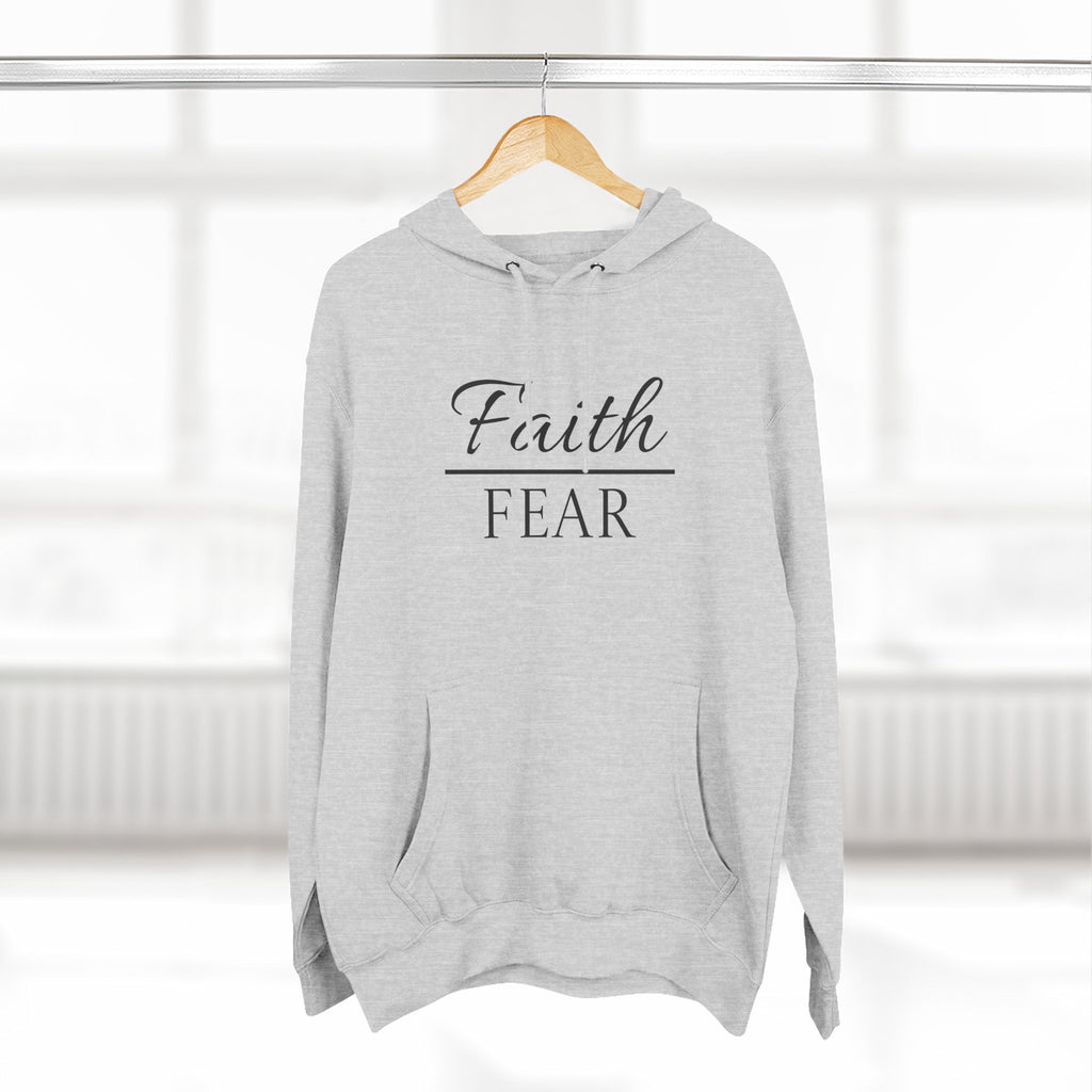 Fleece Hoodie - Faith over Fear