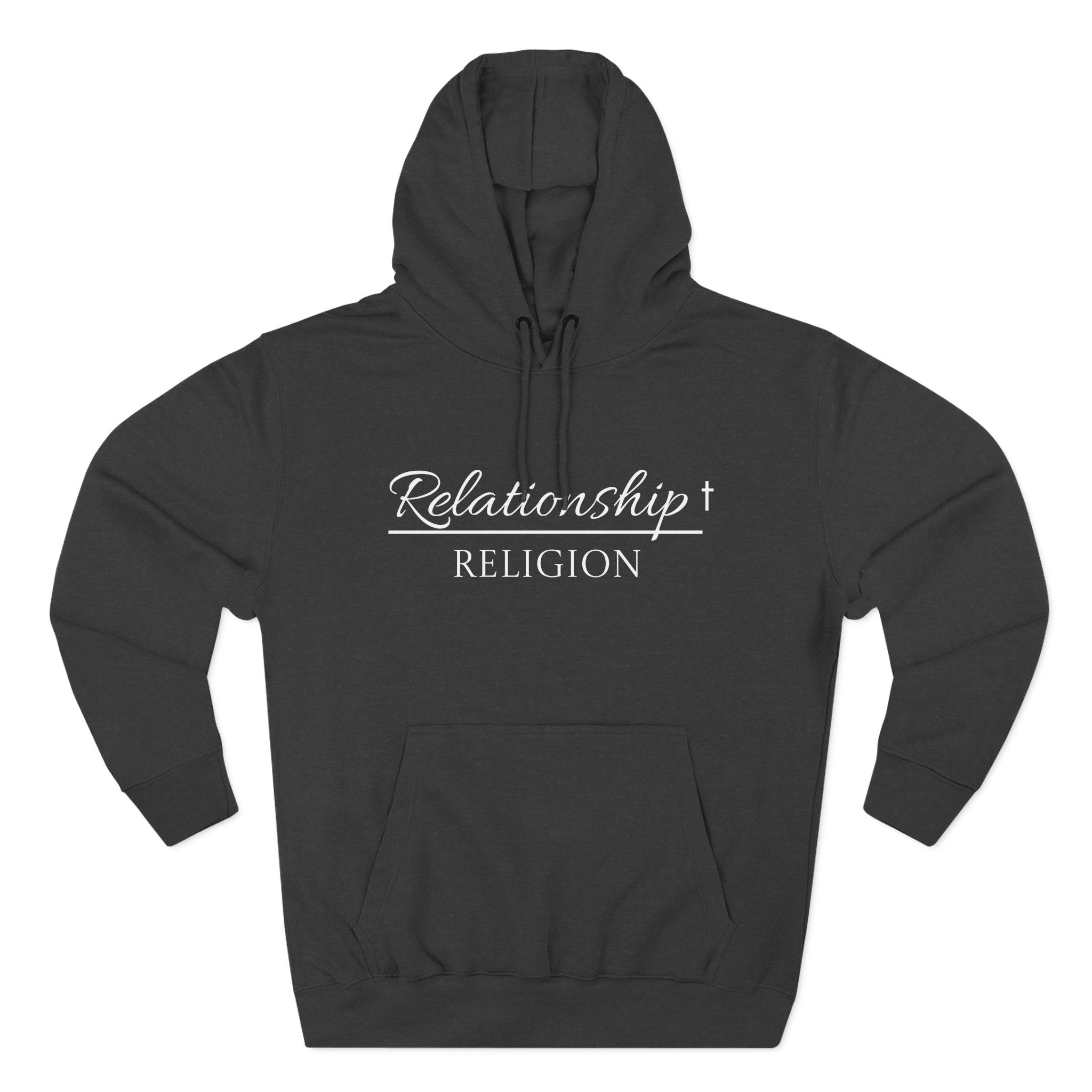 Fleece Hoodie - Relationship over Religion