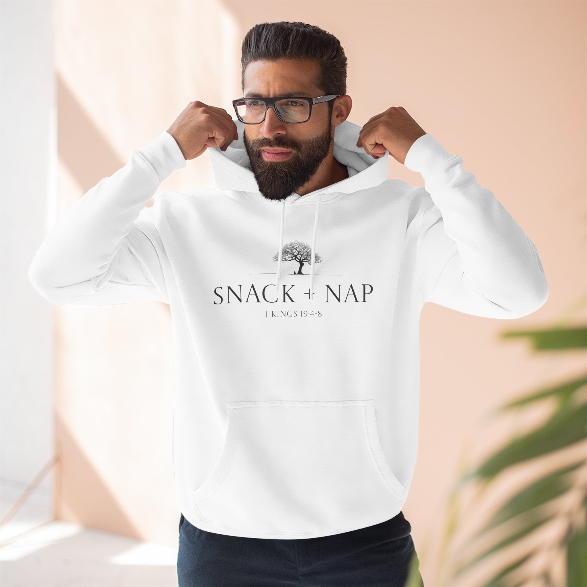 Christian Fleece Hoodie - Snack and a Nap