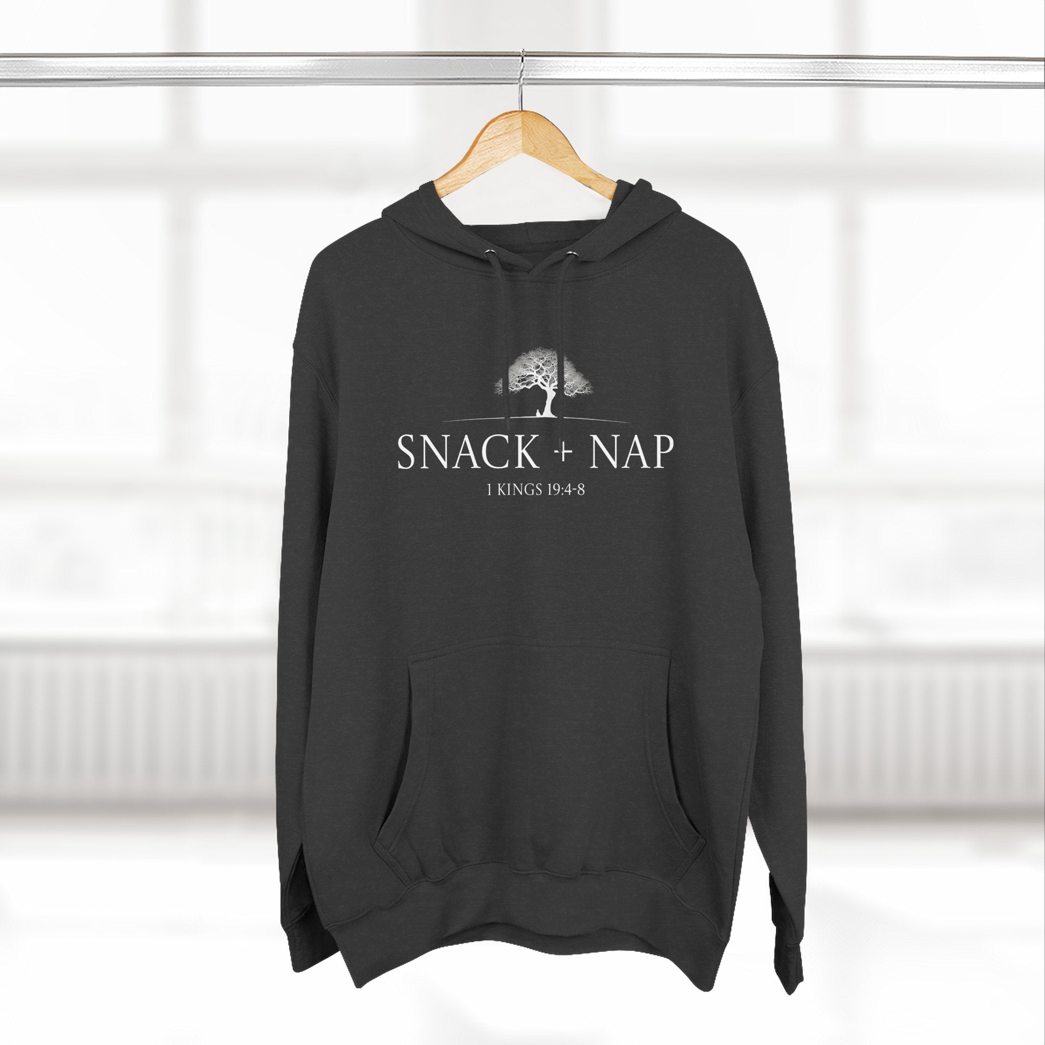 Christian Fleece Hoodie - Snack and a Nap