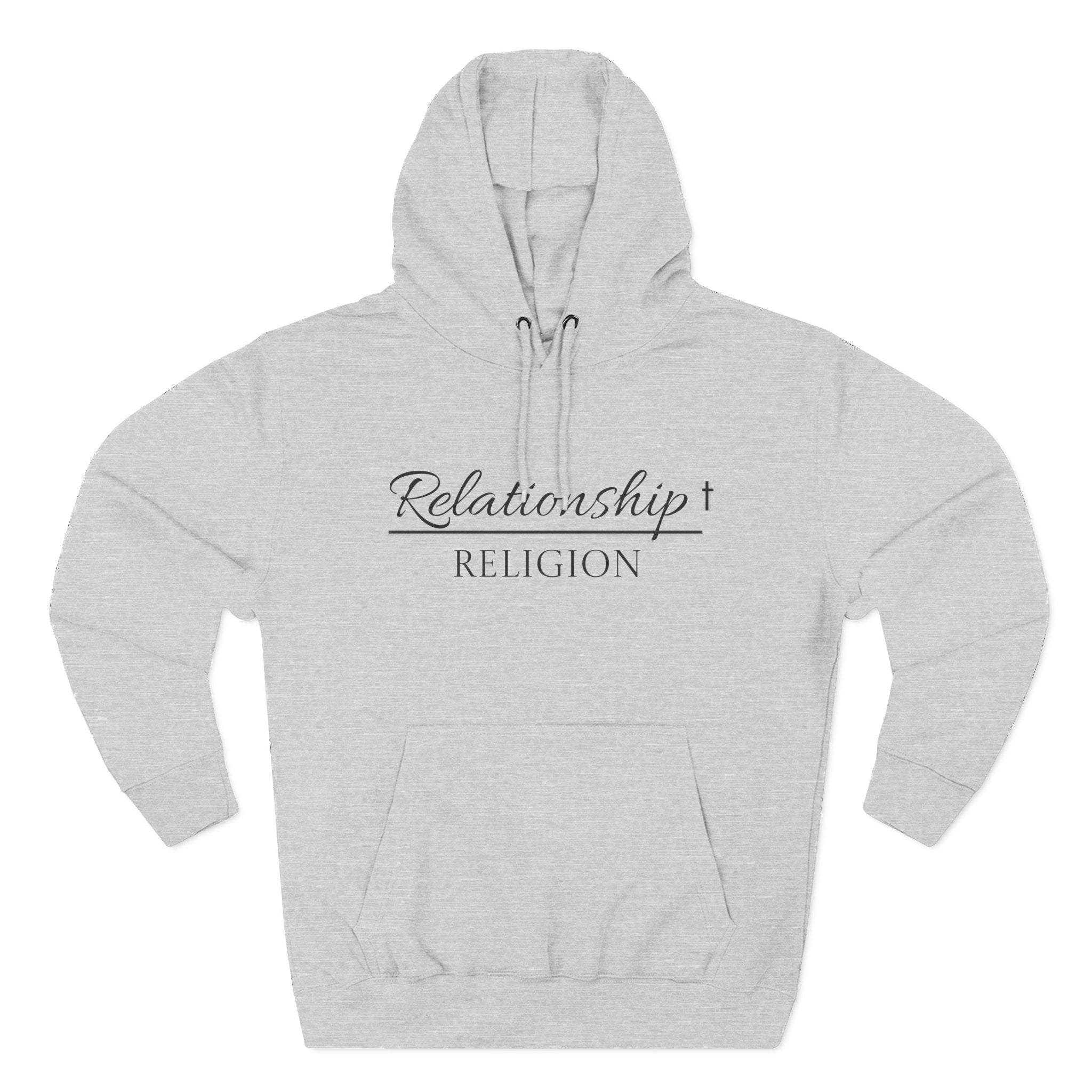 Fleece Hoodie - Relationship over Religion
