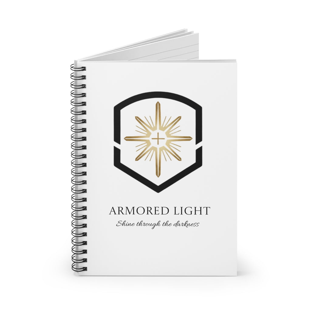 Spiral Notebook - Armored Light