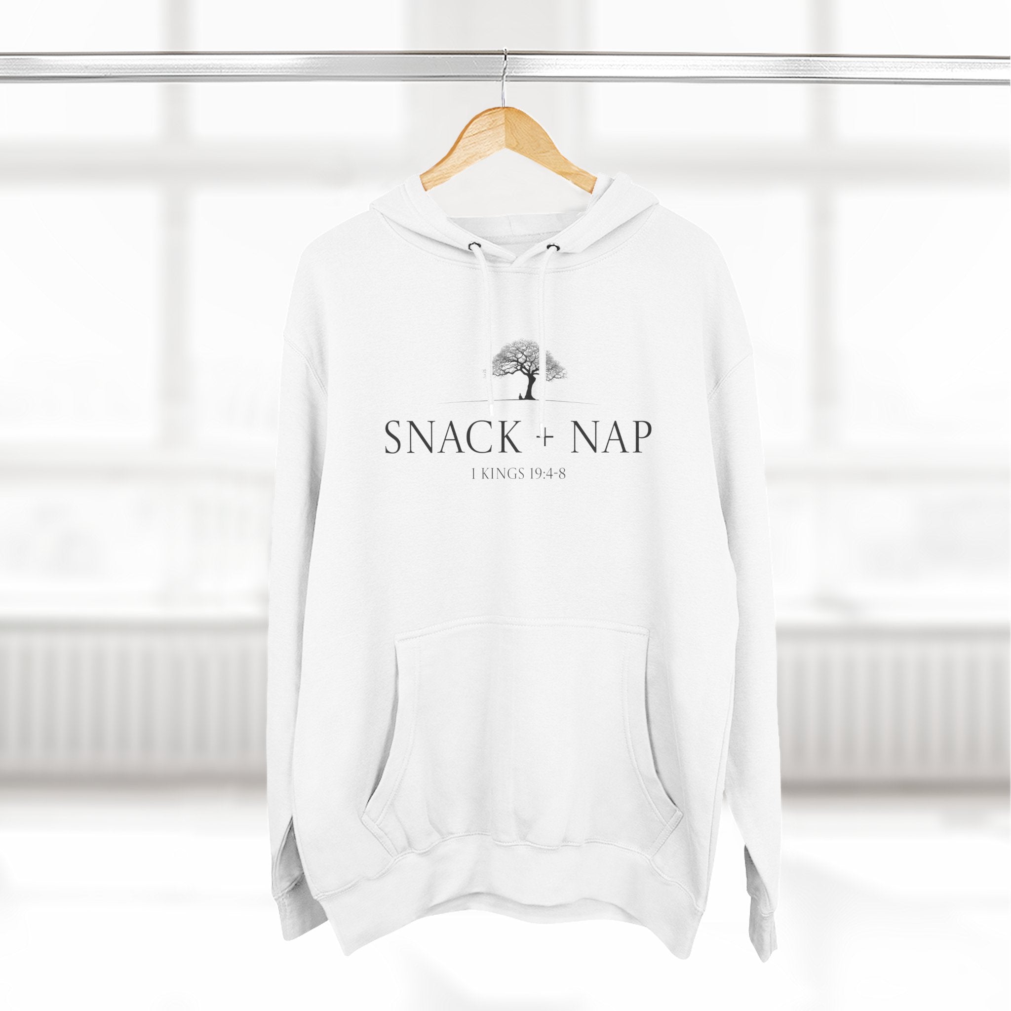 Christian Fleece Hoodie - Snack and a Nap