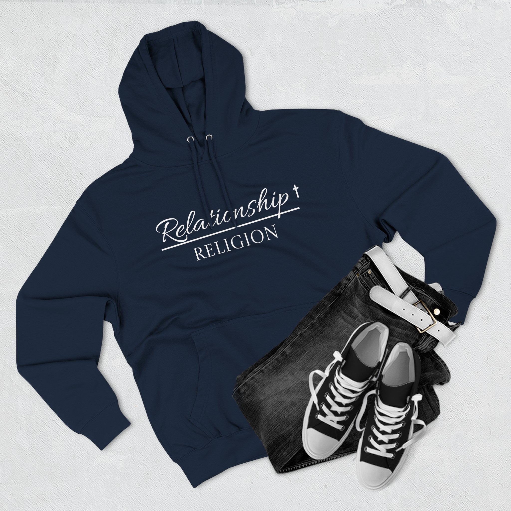 Fleece Hoodie - Relationship over Religion