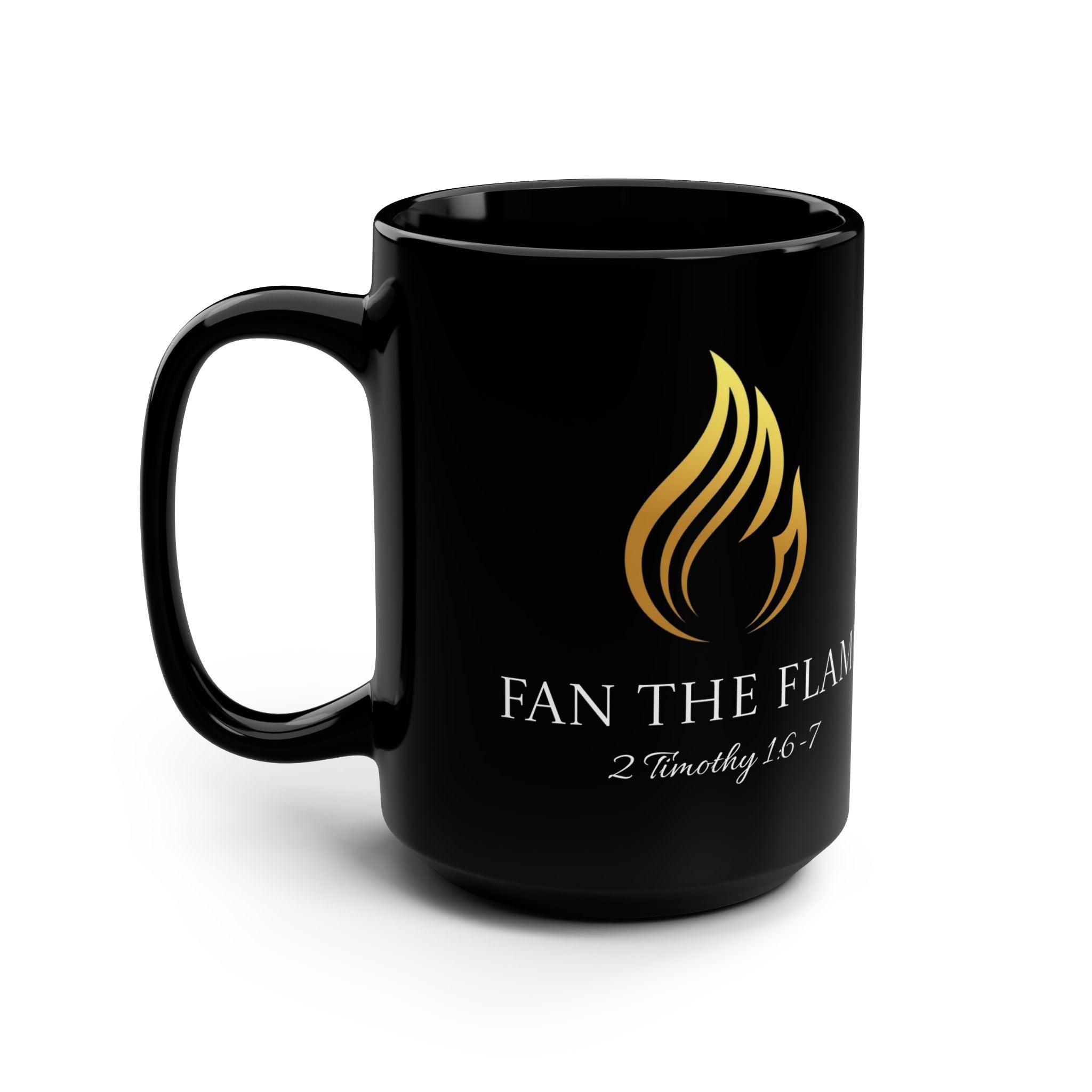 Mug - Fan the Flame (15oz Black)