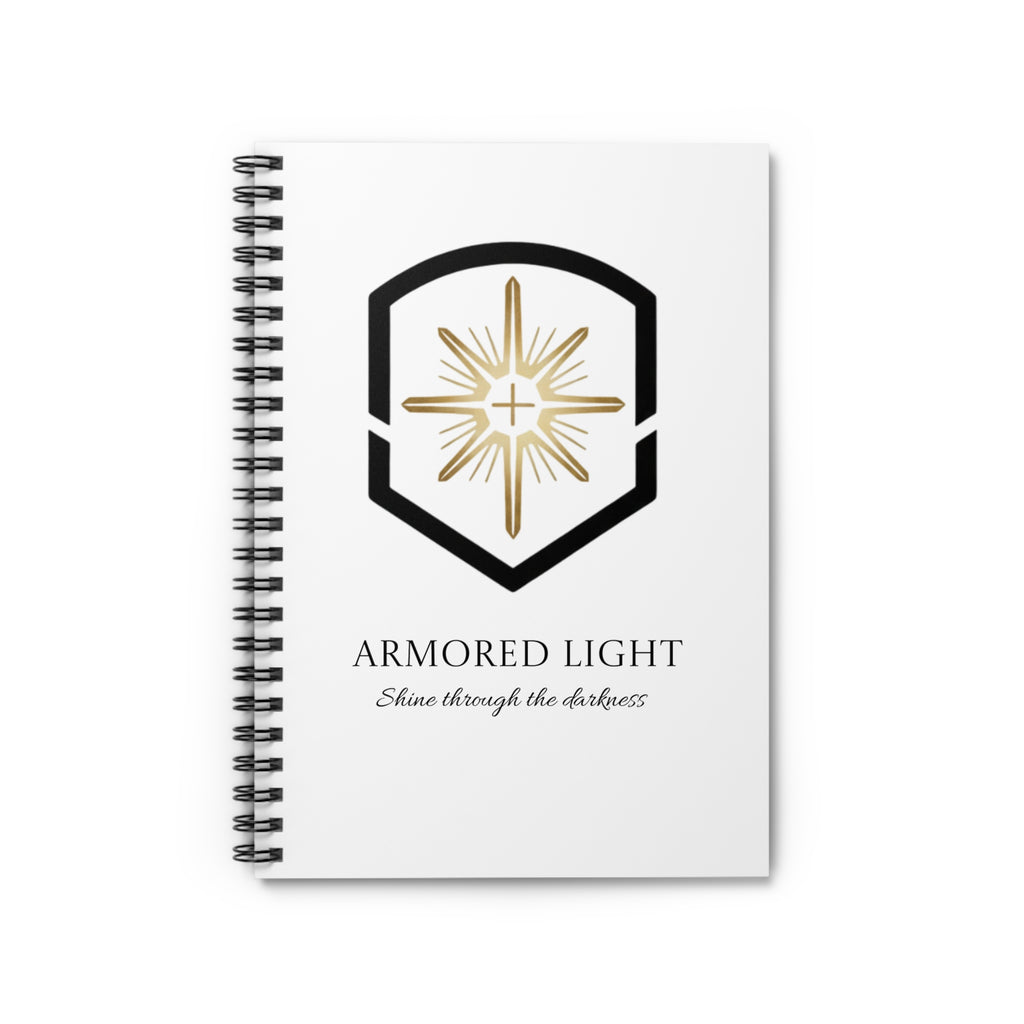 Spiral Notebook - Armored Light