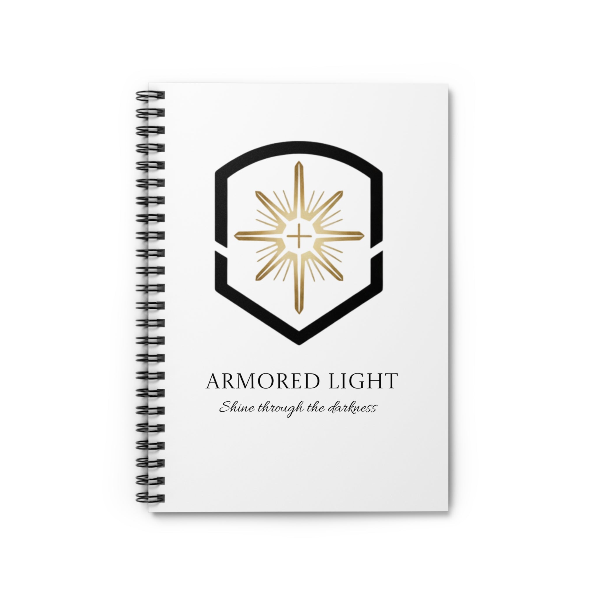 Spiral Notebook - Armored Light
