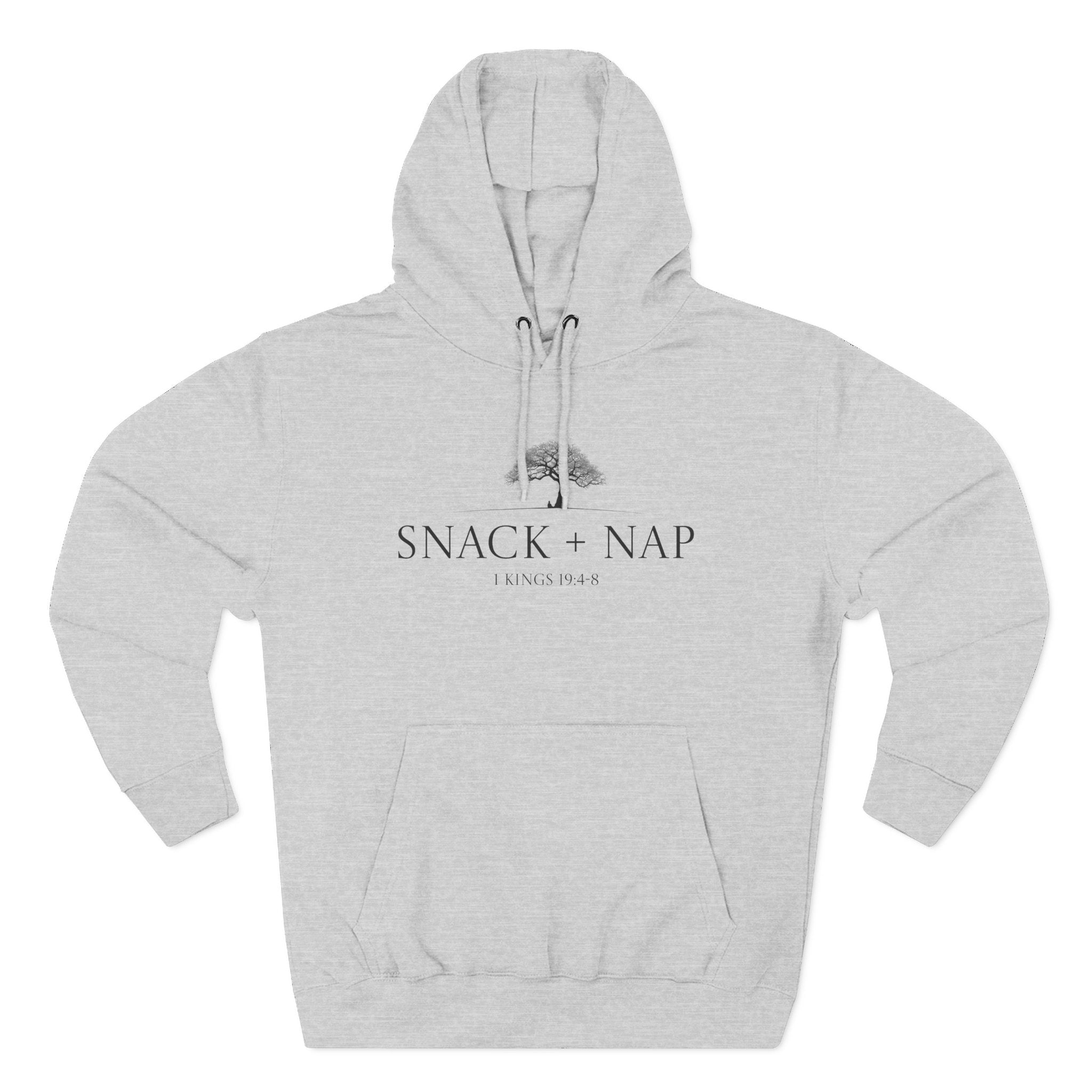 Christian Fleece Hoodie - Snack and a Nap