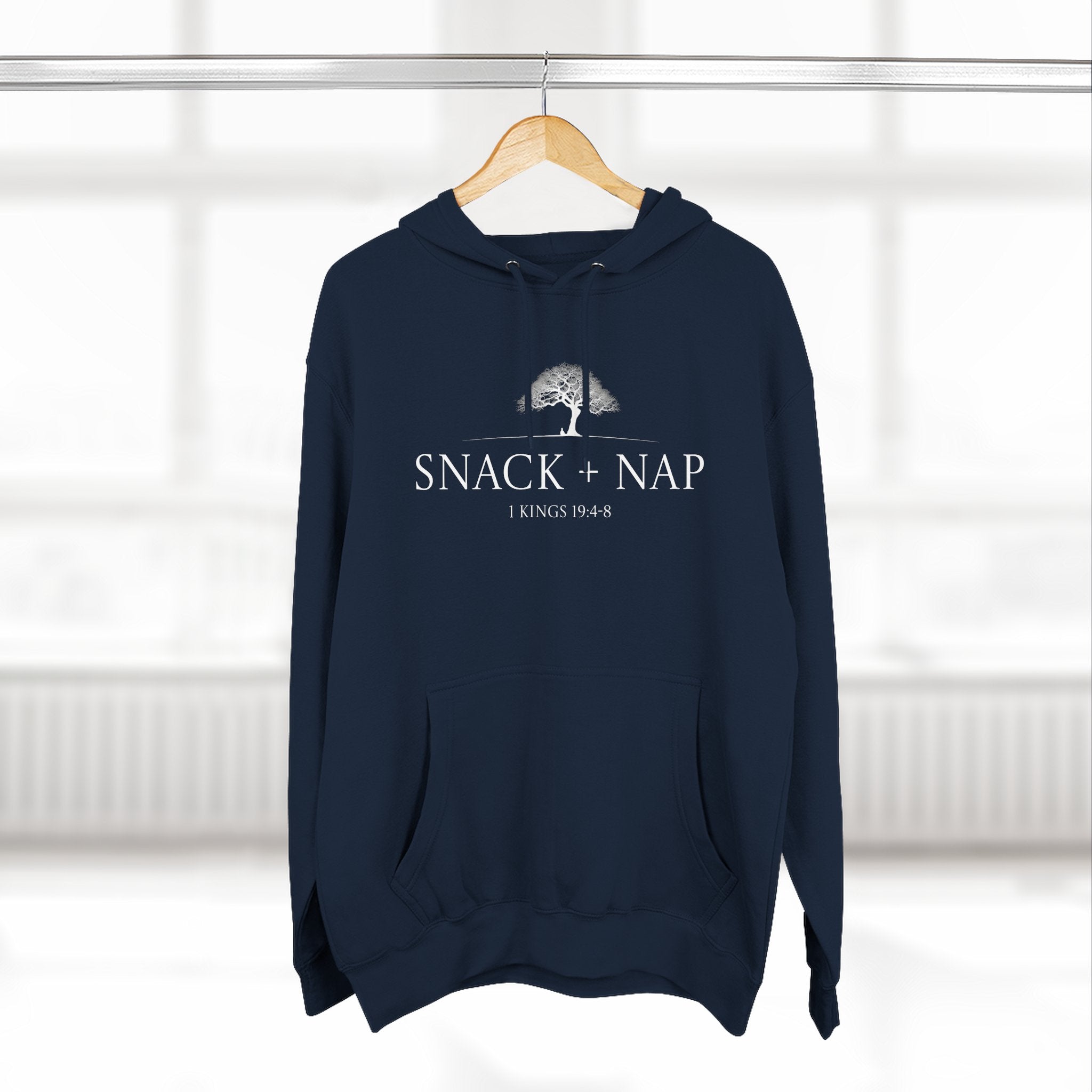 Christian Fleece Hoodie - Snack and a Nap