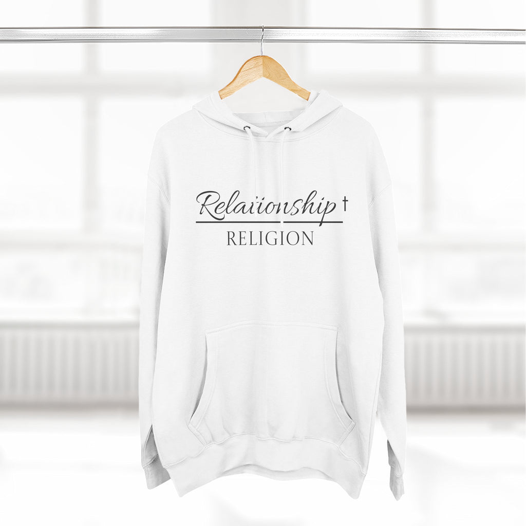 Fleece Hoodie - Relationship over Religion