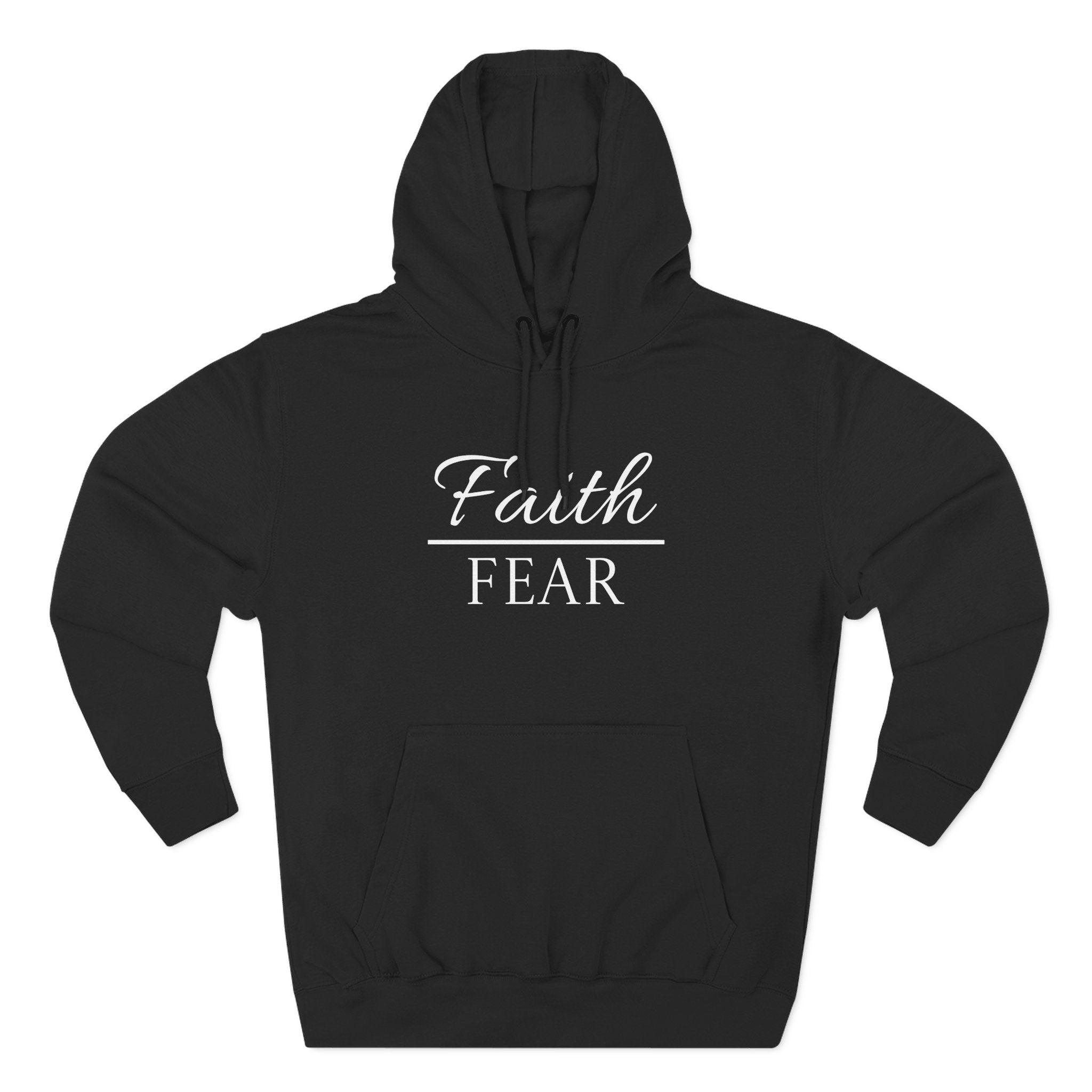 Fleece Hoodie - Faith over Fear