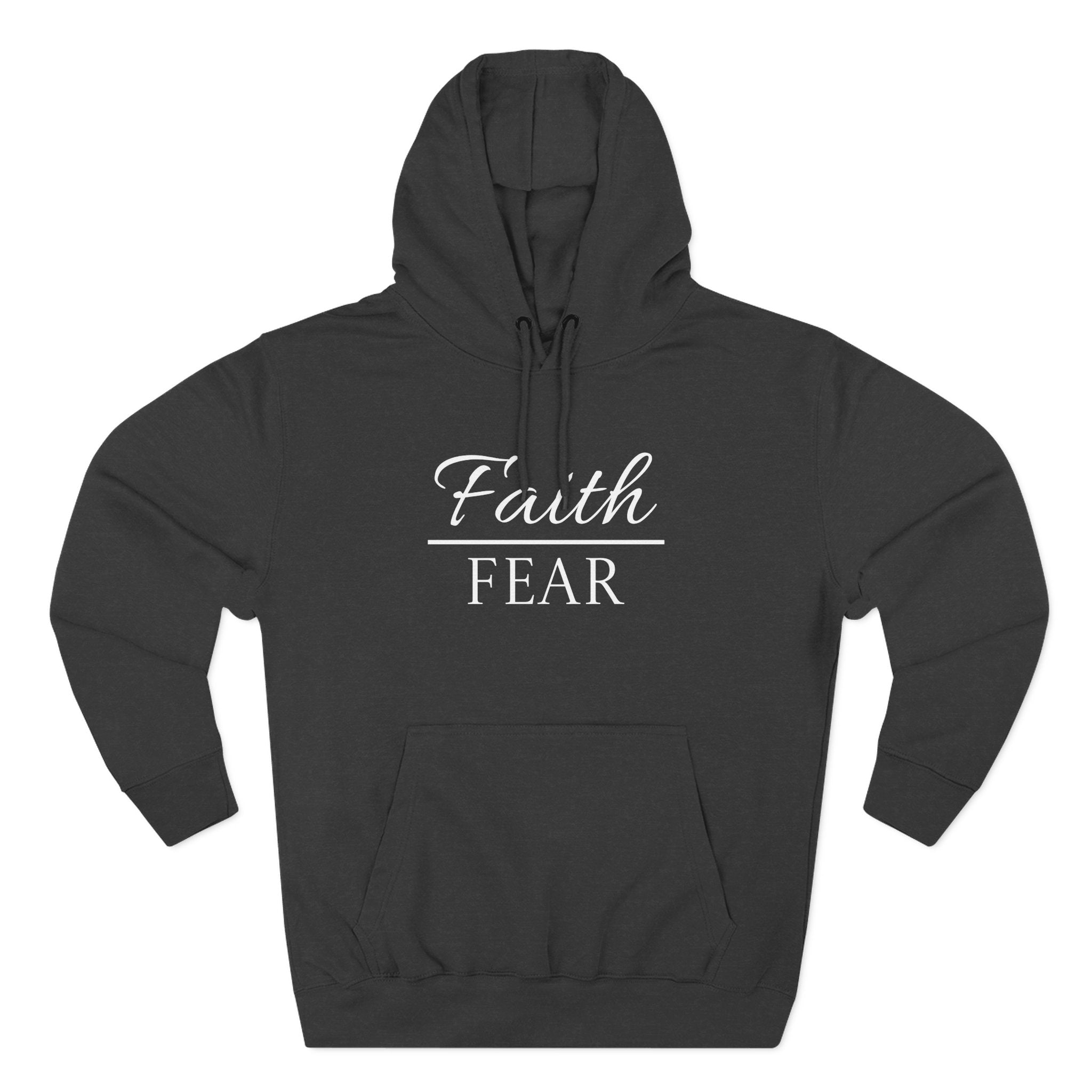Fleece Hoodie - Faith over Fear