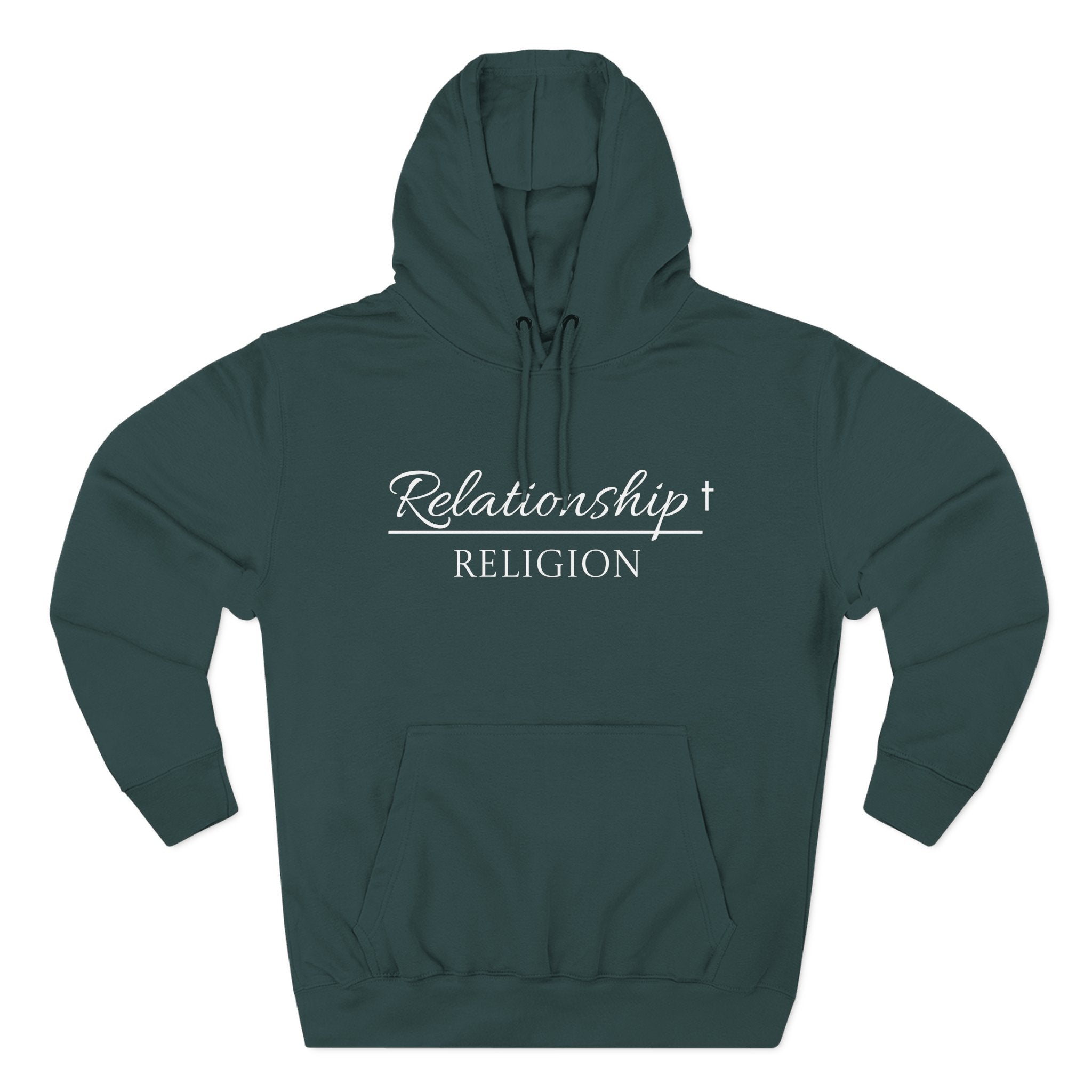 Fleece Hoodie - Relationship over Religion
