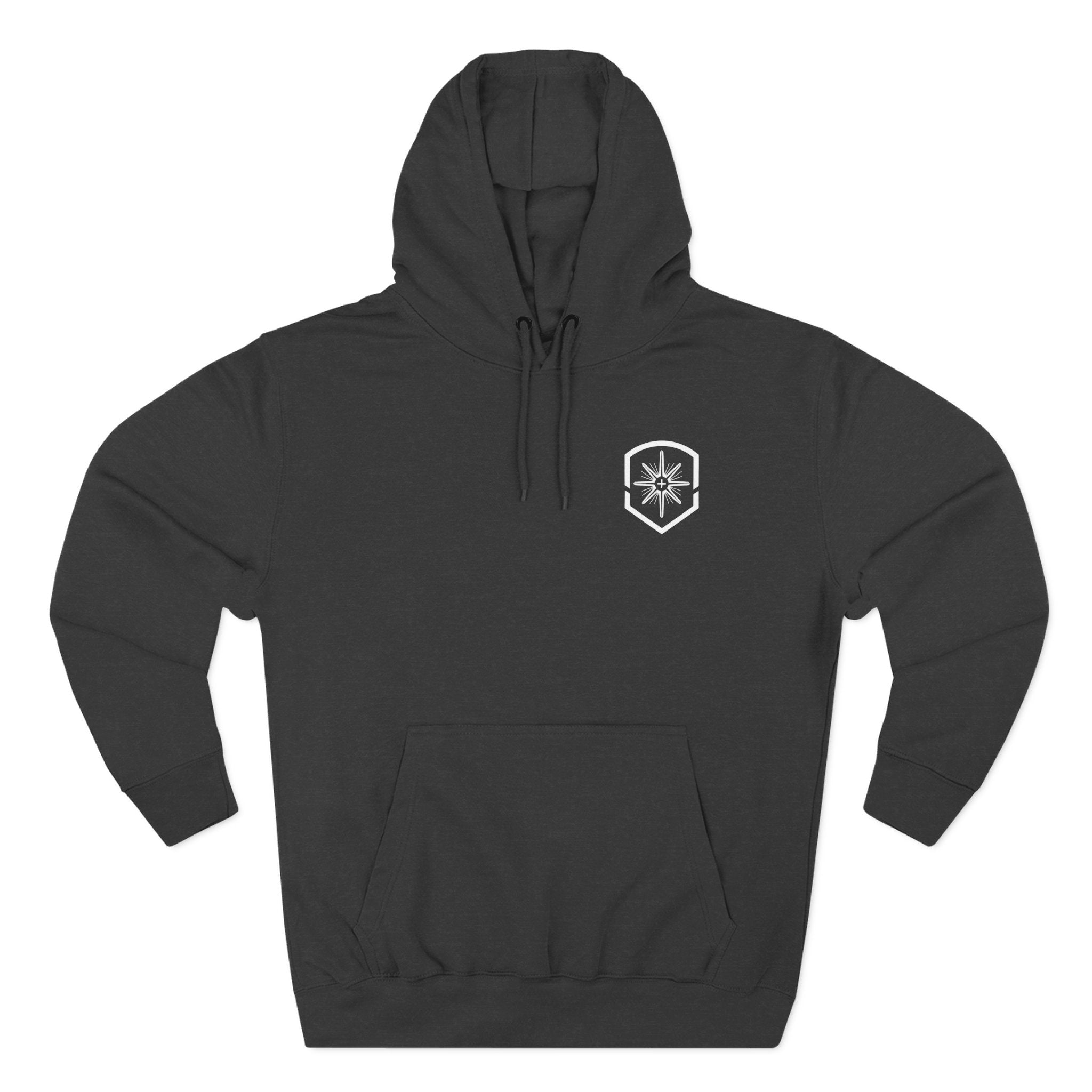Fleece Hoodie - Armored Light Walk by Faith