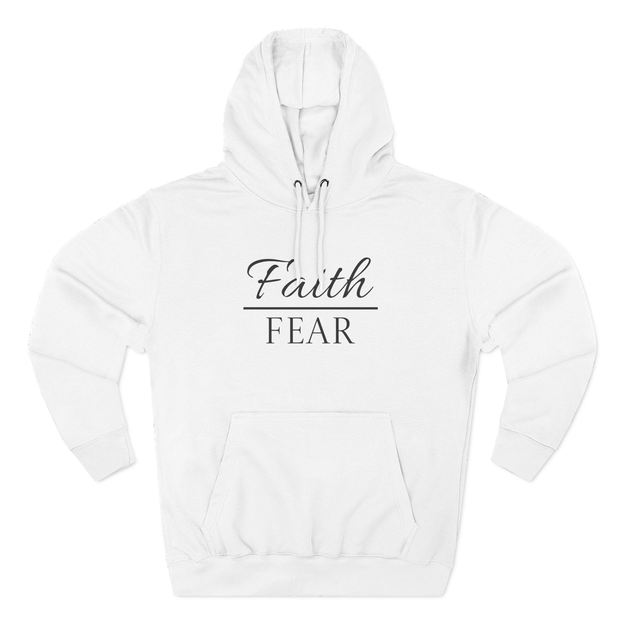 Fleece Hoodie - Faith over Fear