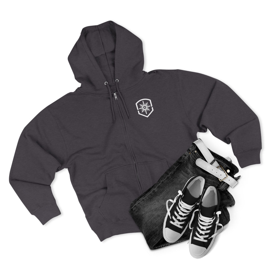 Christian Seasons Tree Zip Hoodie â€” "To Everything There Is a Season" Ecclesiastes - Armored Light