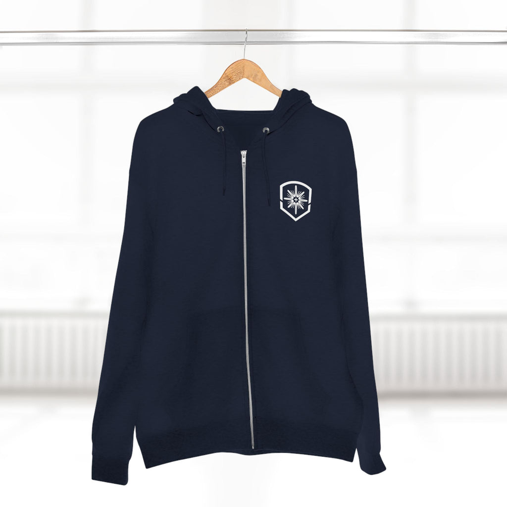 Christian Seasons Tree Zip Hoodie â€” "To Everything There Is a Season" Ecclesiastes - Armored Light
