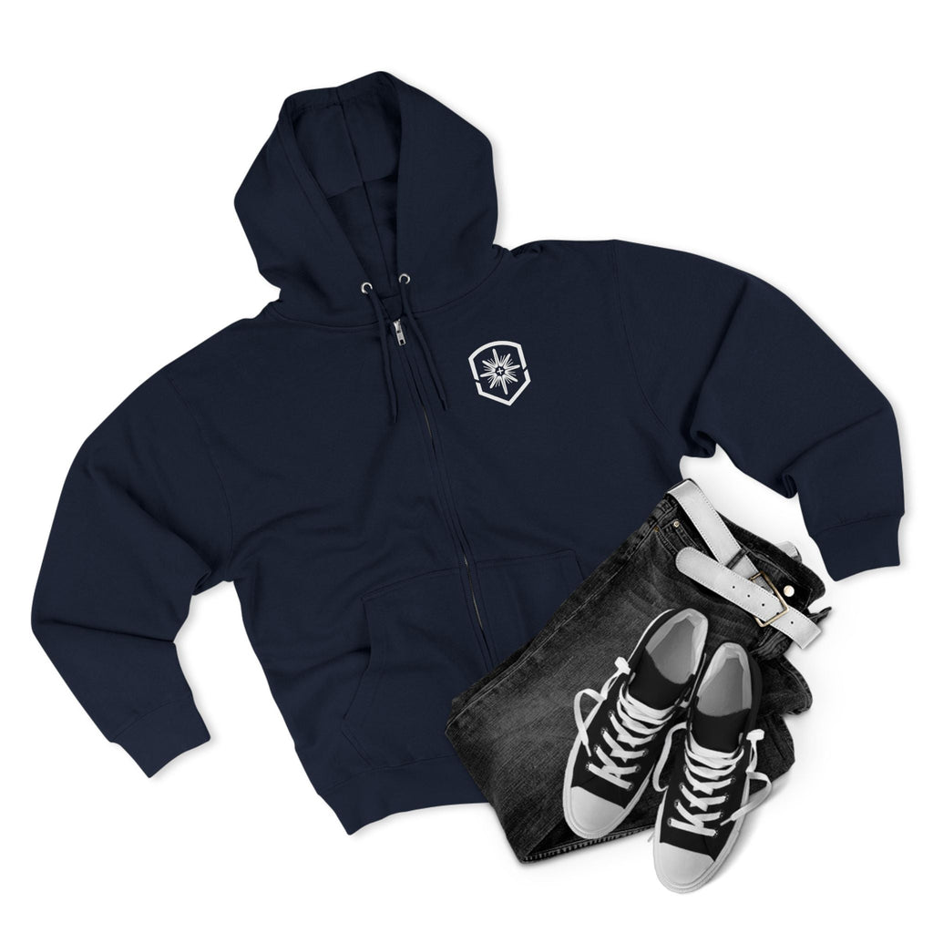 Christian Seasons Tree Zip Hoodie â€” "To Everything There Is a Season" Ecclesiastes - Armored Light