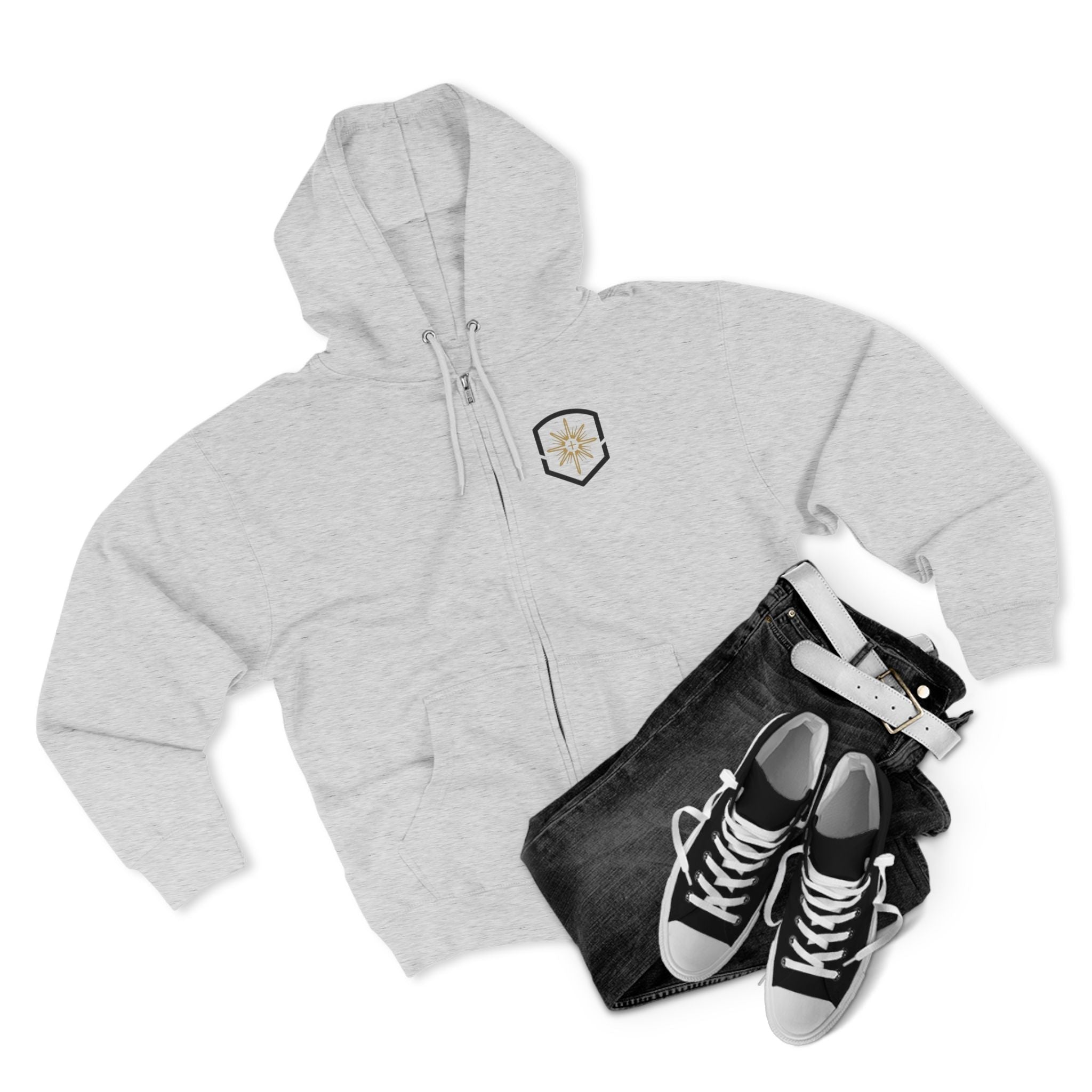 Christian Seasons Tree Zip Hoodie â€” "To Everything There Is a Season" Ecclesiastes - Armored Light
