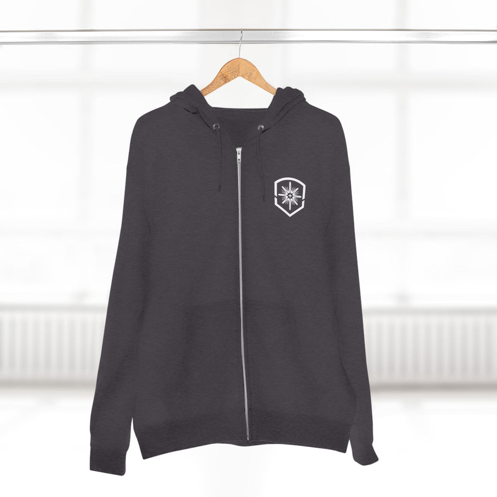 Christian Seasons Tree Zip Hoodie â€” "To Everything There Is a Season" Ecclesiastes - Armored Light
