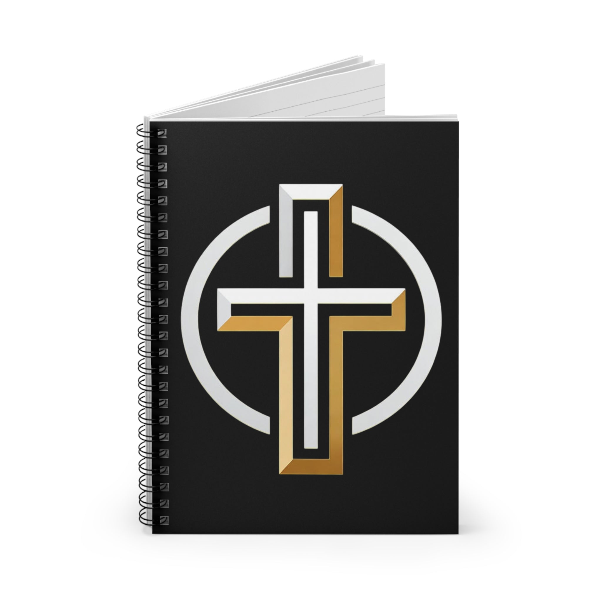 Spiral Notebook - Armored Cross - Armored Light