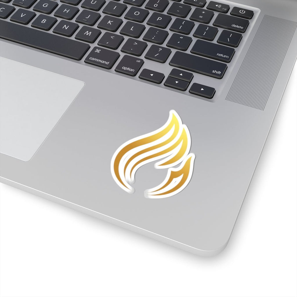 Sticker - Flame (White) - Armored Light