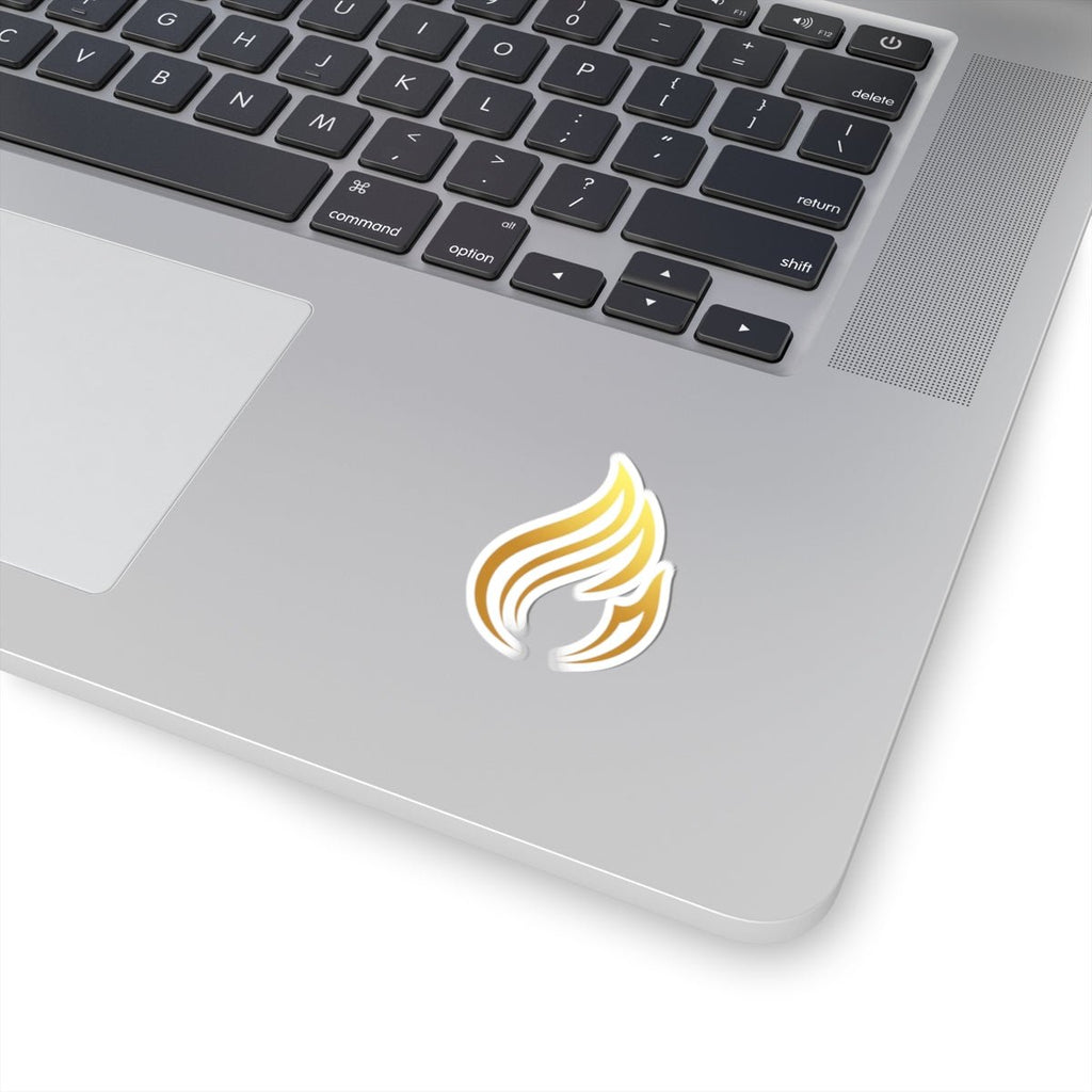 Sticker - Flame (White) - Armored Light