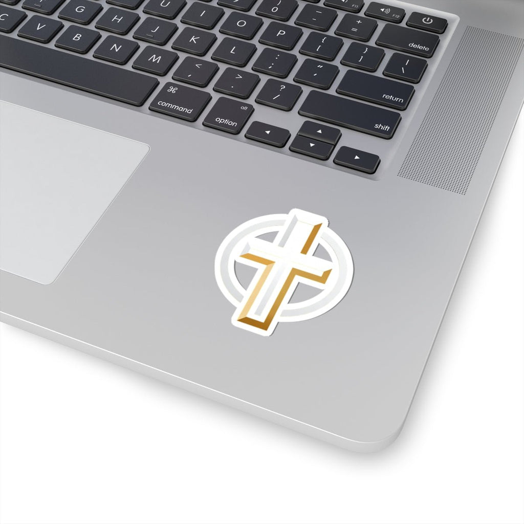 Stickers - Armored Cross - White - Armored Light