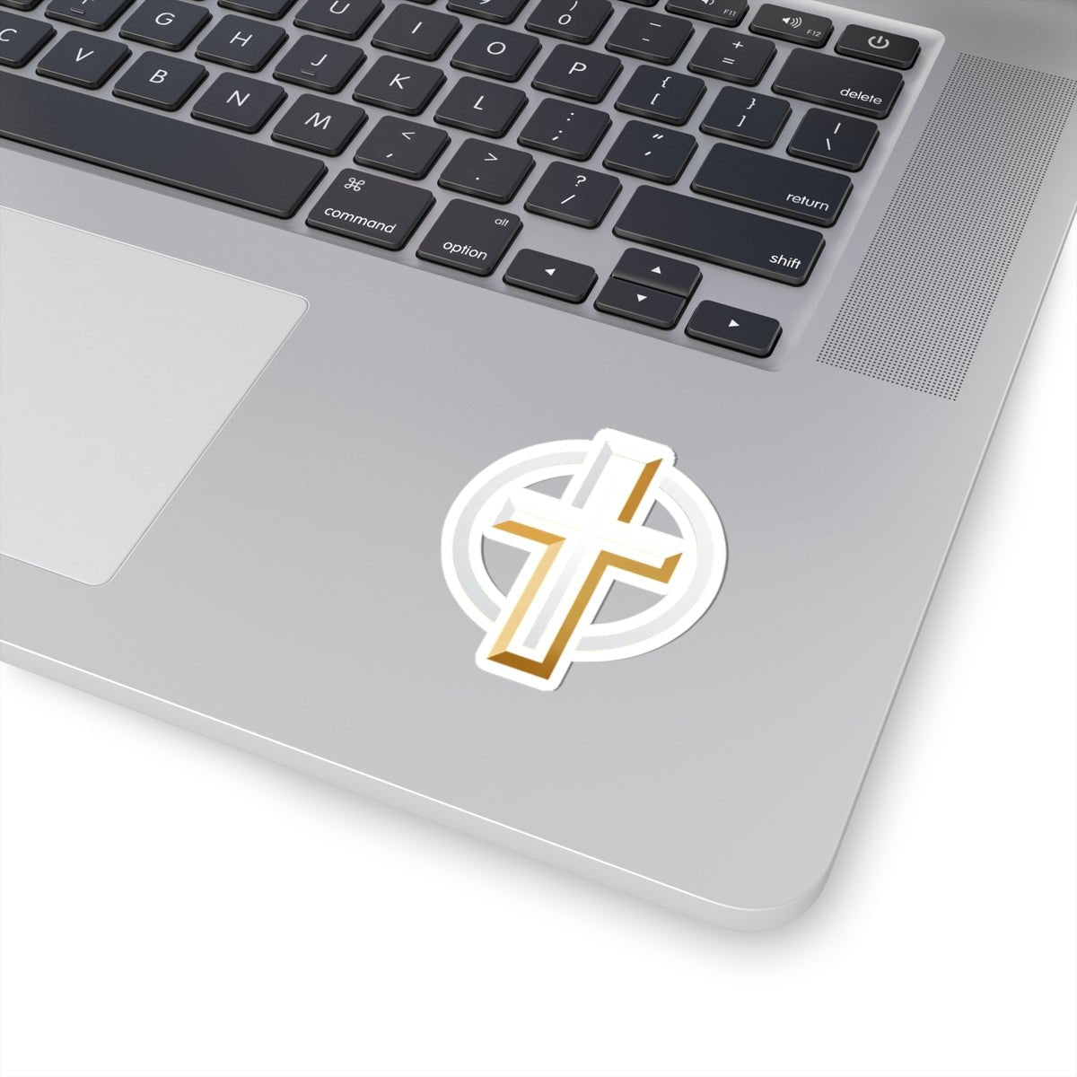 Stickers - Armored Cross - White - Armored Light