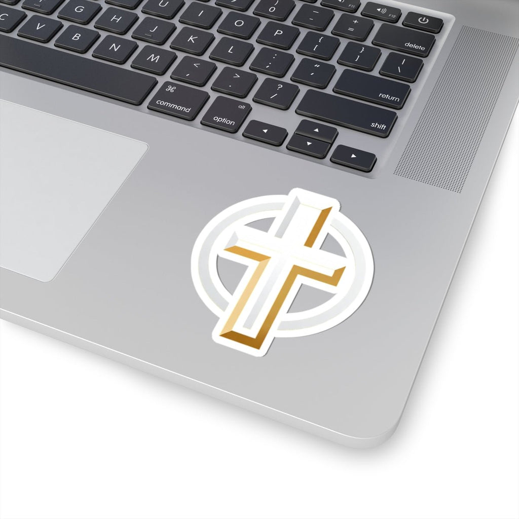 Stickers - Armored Cross - White - Armored Light