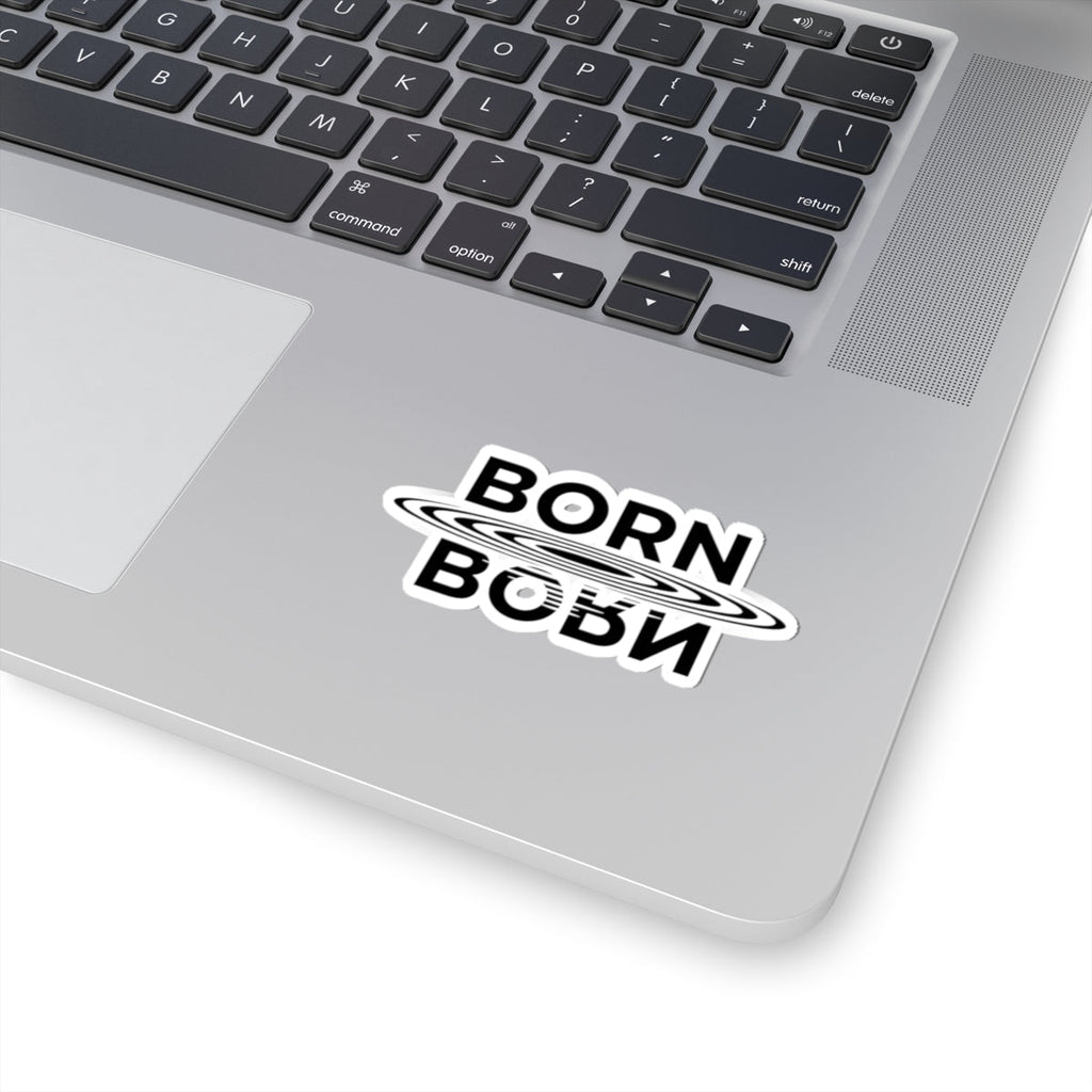Stickers - Born Again - White - Armored Light