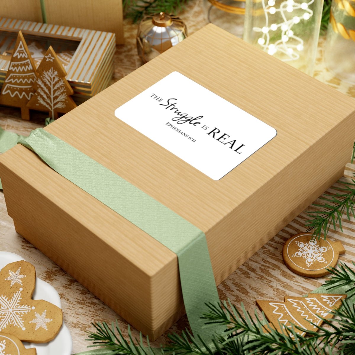 Stickers - The Struggle is Real - Armored Light